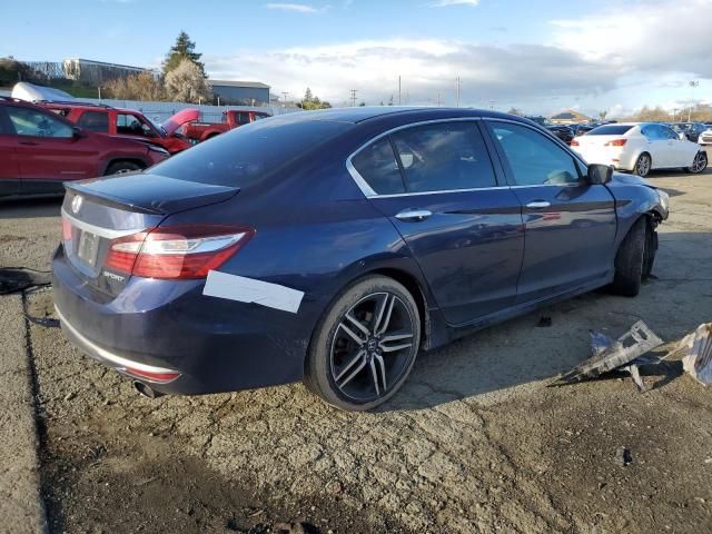 1HGCR2F54HA273211 - 2017 HONDA ACCORD SPORT BLUE photo 3