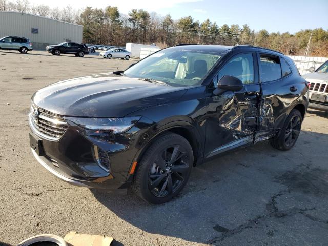 LRBFZMR46PD015830 - 2023 BUICK ENVISION PREFERRED BLACK photo 1