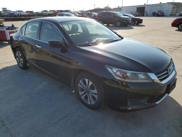 1HGCR2F35FA029739 - 2015 HONDA ACCORD LX BLACK photo 4