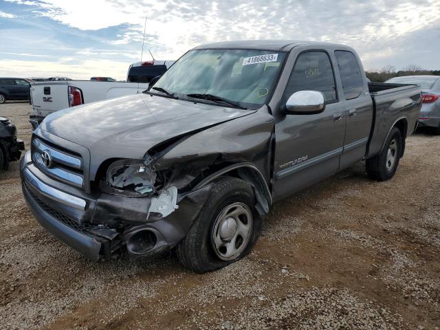 5TBRU34116S469869 - 2006 TOYOTA TUNDRA ACCESS CAB SR5 GRAY photo 1