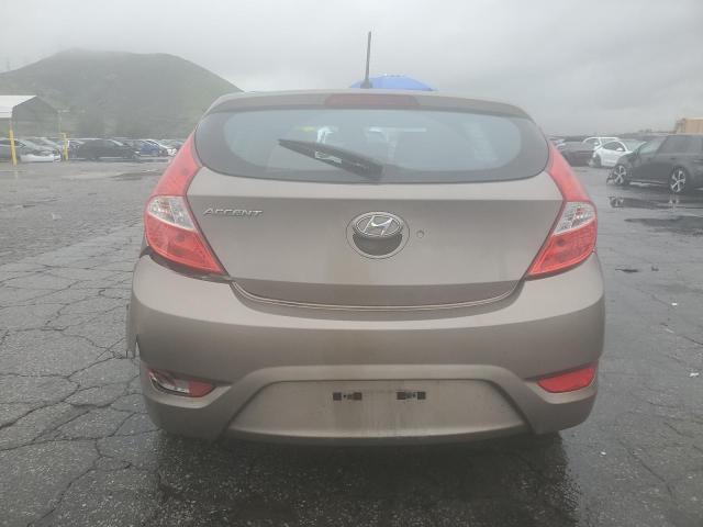 KMHCT5AEXCU046438 - 2012 HYUNDAI ACCENT GLS TAN photo 6