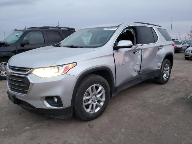 1GNEVGKW3KJ162288 - 2019 CHEVROLET TRAVERSE LT SILVER photo 1