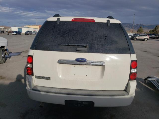 1FMEU63898UA03106 - 2008 FORD EXPLORER XLT WHITE photo 6