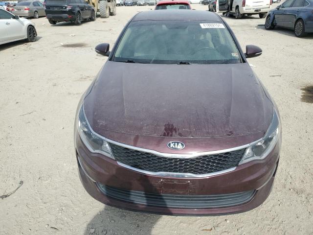 5XXGT4L35GG112174 - 2016 KIA OPTIMA LX PURPLE photo 5