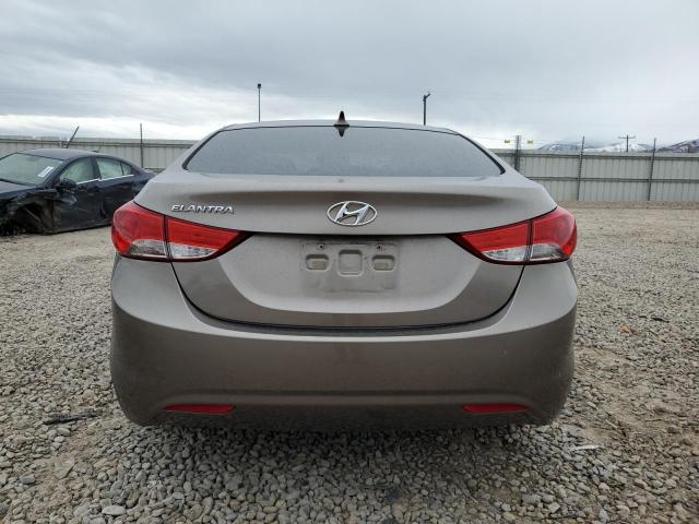 5NPDH4AE7DH184986 - 2013 HYUNDAI ELANTRA GLS TAN photo 6