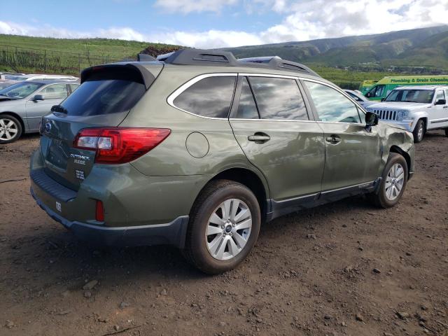 4S4BSACCXG3267939 - 2016 SUBARU OUTBACK 2.5I PREMIUM GREEN photo 3