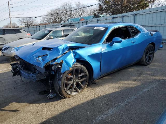 2C3CDZAG4KH705646 - 2019 DODGE CHALLENGER SXT BLUE photo 1