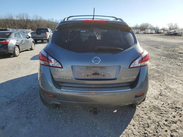 JN8AZ1MW4DW311873 - 2013 NISSAN MURANO S GRAY photo 6