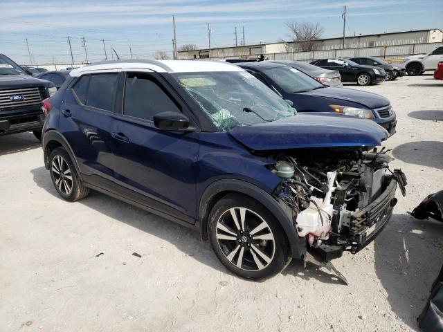 3N1CP5CU1KL533620 - 2019 NISSAN KICKS S BLUE photo 4