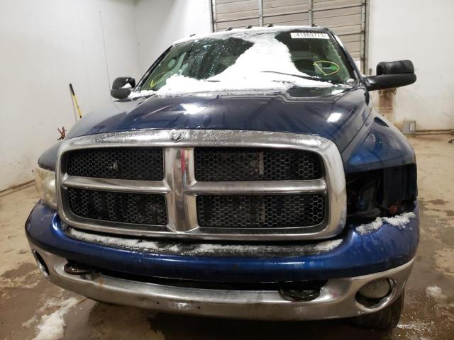 1D7KU28683J578613 - 2003 DODGE RAM 2500 ST BLUE photo 5