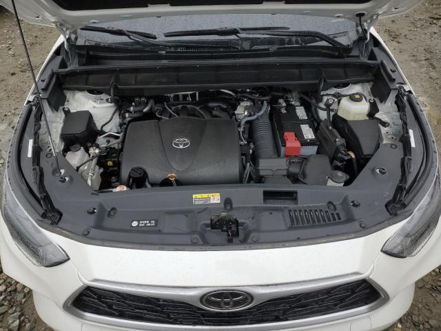 5TDGZRBH1MS113180 - 2021 TOYOTA HIGHLANDER XLE WHITE photo 12