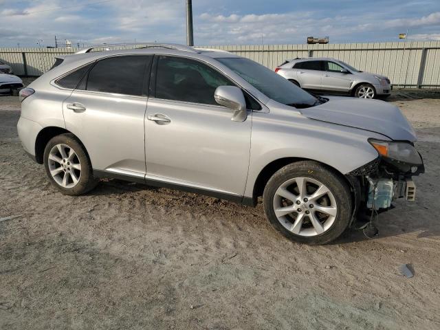 2T2ZK1BA4AC038055 - 2010 LEXUS RX 350 SILVER photo 4