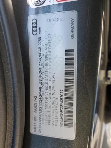 WAUHGAFC3EN057077 - 2014 AUDI A6 PRESTIGE 灰色 照片 13