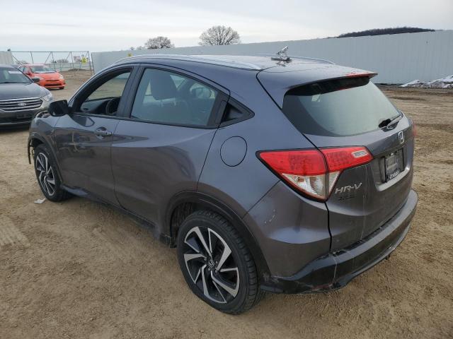 3CZRU6H18LM732559 - 2020 HONDA HR-V SPORT GRAY photo 2