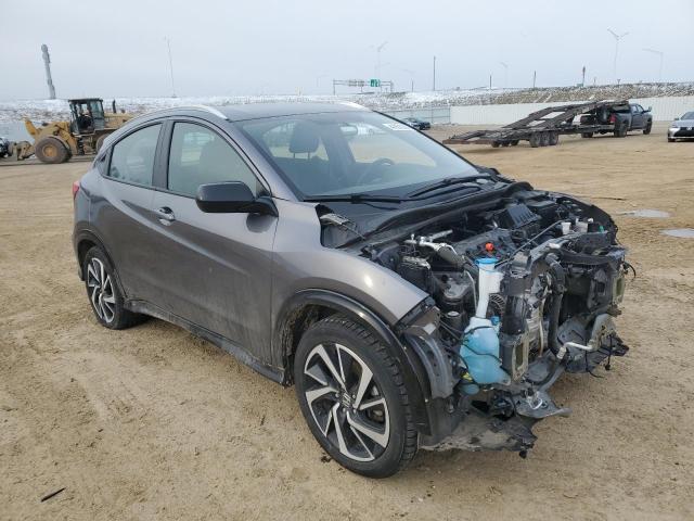 3CZRU6H18LM732559 - 2020 HONDA HR-V SPORT GRAY photo 4