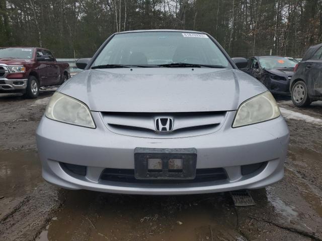 2HGES16305H556434 - 2005 HONDA CIVIC DX VP Gümüş foto 5