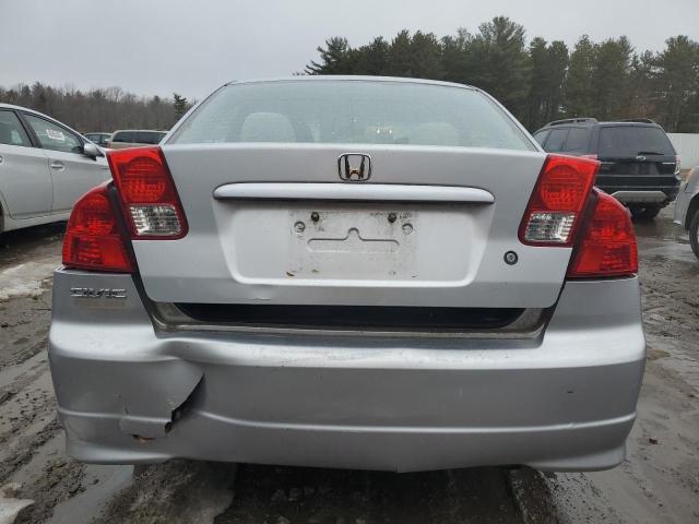 2HGES16305H556434 - 2005 HONDA CIVIC DX VP Gümüş foto 6