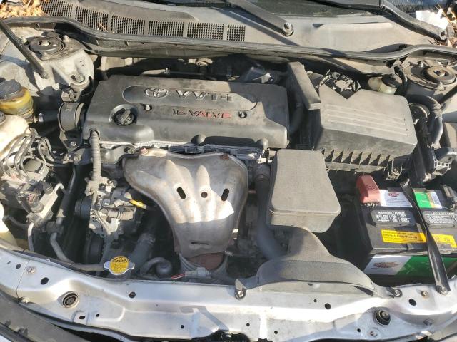 4T1BE46K97U635064 - 2007 TOYOTA CAMRY CE SILVER photo 11