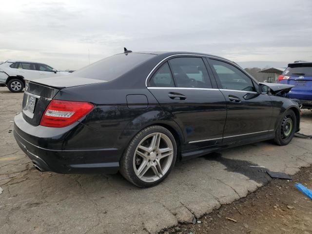 WDDGF5HB4DR261333 - 2013 MERCEDES-BENZ C 350 BLACK photo 3