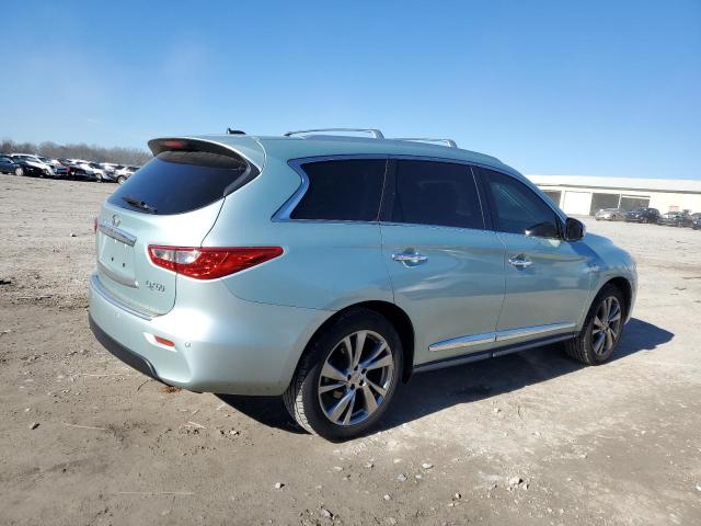 5N1AL0MN6EC526524 - 2014 INFINITI QX60 SILVER photo 3