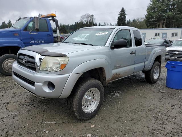 5TEUU42N37Z403826 - 2007 TOYOTA TACOMA ACCESS CAB ვერცხლისფერი ფოტო 1