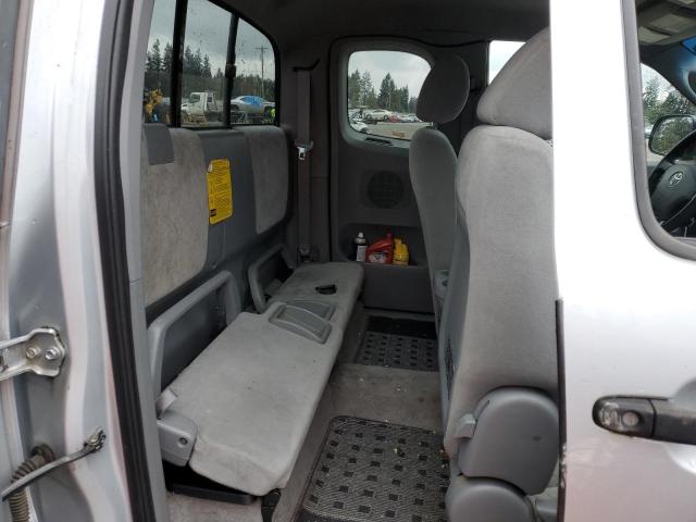 5TEUU42N37Z403826 - 2007 TOYOTA TACOMA ACCESS CAB ვერცხლისფერი ფოტო 10