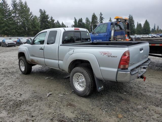 5TEUU42N37Z403826 - 2007 TOYOTA TACOMA ACCESS CAB ვერცხლისფერი ფოტო 2