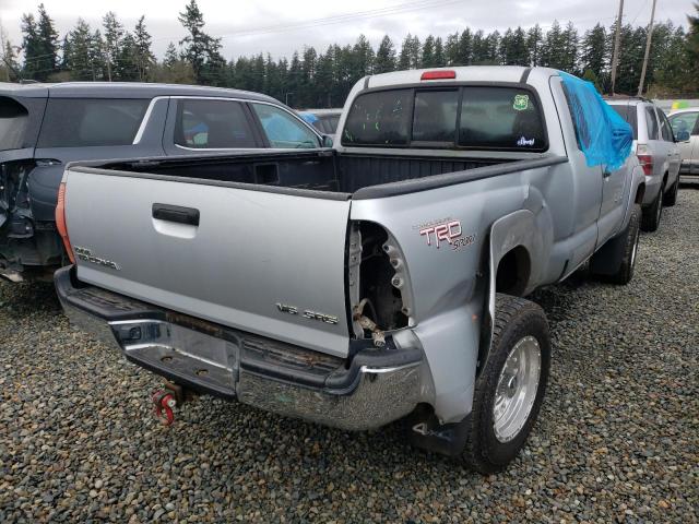5TEUU42N37Z403826 - 2007 TOYOTA TACOMA ACCESS CAB ვერცხლისფერი ფოტო 3
