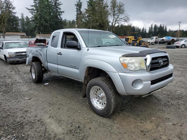 5TEUU42N37Z403826 - 2007 TOYOTA TACOMA ACCESS CAB ვერცხლისფერი ფოტო 4