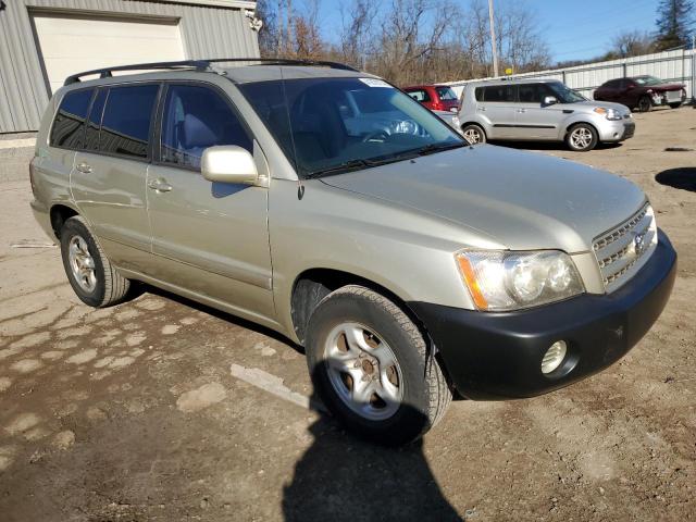 JTEGD21A630072326 - 2003 TOYOTA HIGHLANDER GOLD photo 4