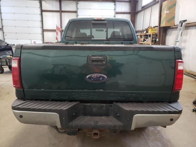 1FTWX31RX8EA58491 - 2008 FORD F350 SRW SUPER DUTY GREEN photo 6