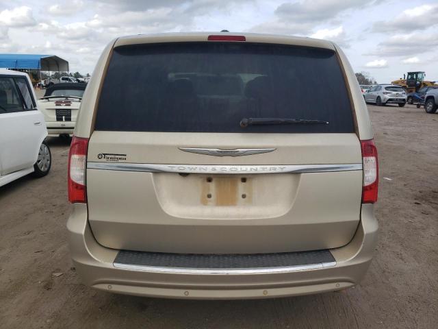 2C4RC1CG5DR536080 - 2013 CHRYSLER TOWN & COU TOURING L GOLD photo 6