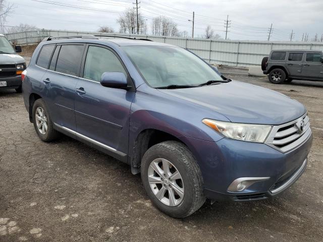 5TDZK3EH9BS042572 - 2011 TOYOTA HIGHLANDER BASE Көк фото 4