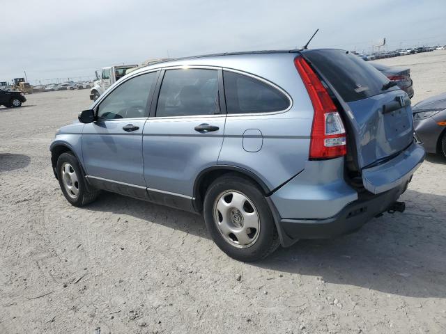 3CZRE38328G709992 - 2008 HONDA CR-V LX BLUE photo 2