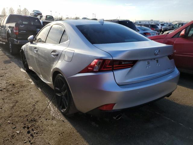 JTHCF1D21E5003849 - 2014 LEXUS IS 250 SILVER photo 2