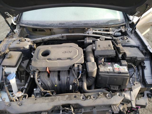 5NPE24AF4KH736844 - 2019 HYUNDAI SONATA SE GRAY photo 11