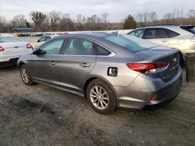 5NPE24AF4KH736844 - 2019 HYUNDAI SONATA SE GRAY photo 2