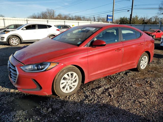 5NPD74LF6JH272884 - 2018 HYUNDAI ELANTRA SE MAROON photo 1