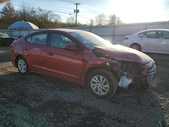 5NPD74LF6JH272884 - 2018 HYUNDAI ELANTRA SE MAROON photo 4