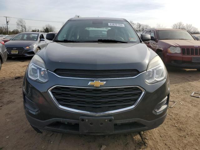 2GNFLEEK7H6259216 - 2017 CHEVROLET EQUINOX LS GRAY photo 5