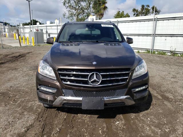 4JGDA5JB3EA433028 - 2014 MERCEDES-BENZ ML 350 TAN photo 5