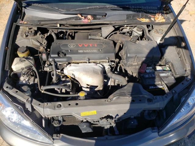 4T1BE32K62U602631 - 2002 TOYOTA CAMRY LE GRAY photo 11