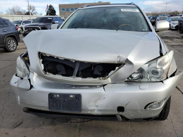 2T2HK31UX7C021045 - 2007 LEXUS RX 350 SILVER photo 5