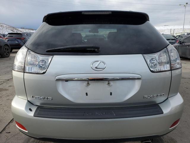 2T2HK31UX7C021045 - 2007 LEXUS RX 350 SILVER photo 6