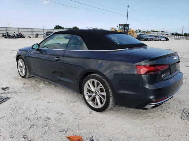 WAUWAGF57MN002675 - 2021 AUDI A5 PREMIUM PLUS 45 GRAY photo 2