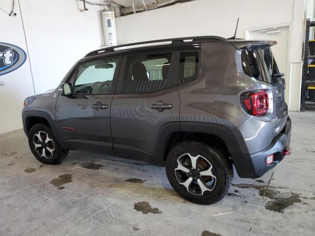 ZACNJBC1XKPJ96588 - 2019 JEEP RENEGADE TRAILHAWK GRAY photo 2