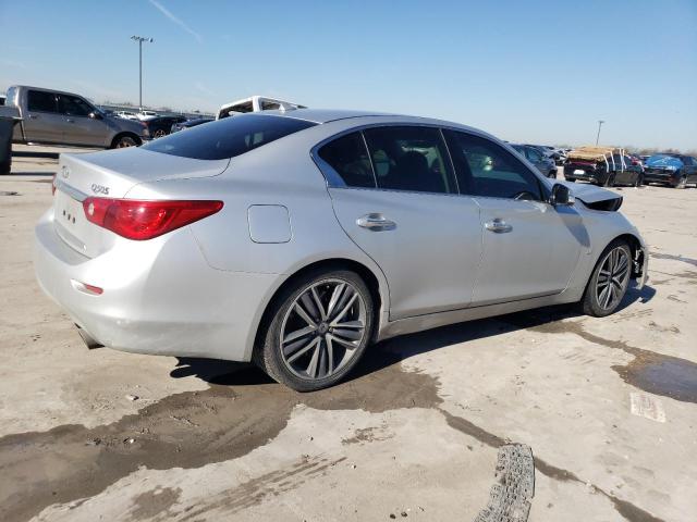 JN1BV7AP6EM692251 - 2014 INFINITI Q50 BASE SILVER photo 3