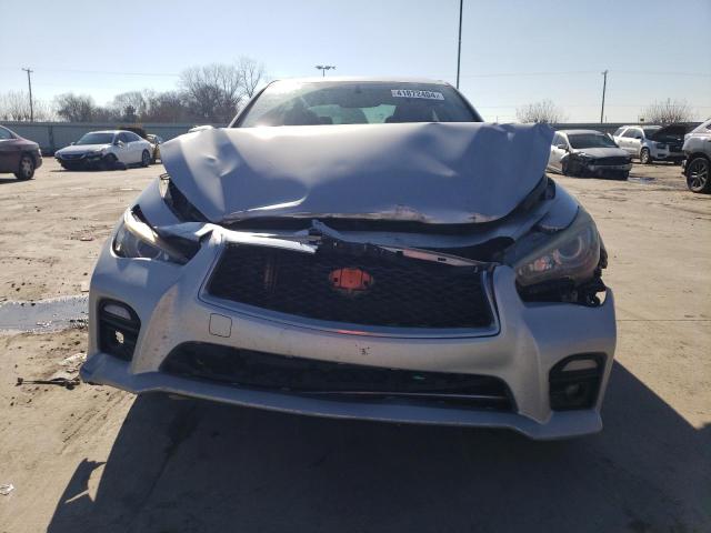 JN1BV7AP6EM692251 - 2014 INFINITI Q50 BASE SILVER photo 5