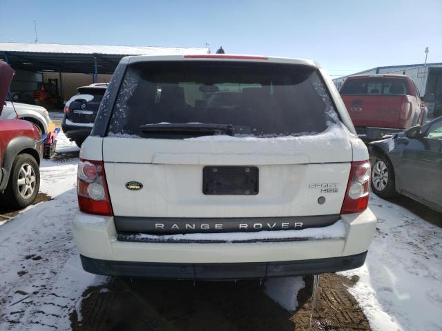 SALSF25436A922451 - 2006 LAND ROVER RANGE ROVE HSE WHITE photo 6
