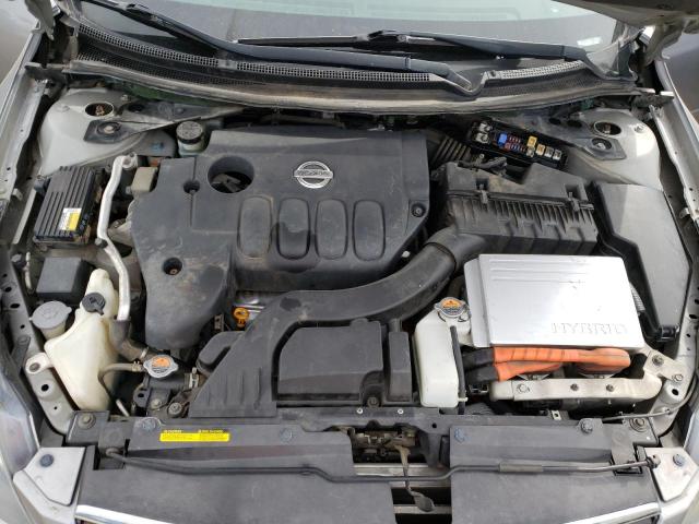 1N4CL21E29C114870 - 2009 NISSAN ALTIMA HYBRID GRAY photo 11